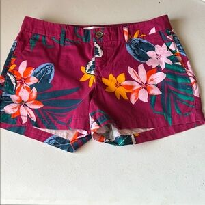 Floral Women's Shorts - Multicolor